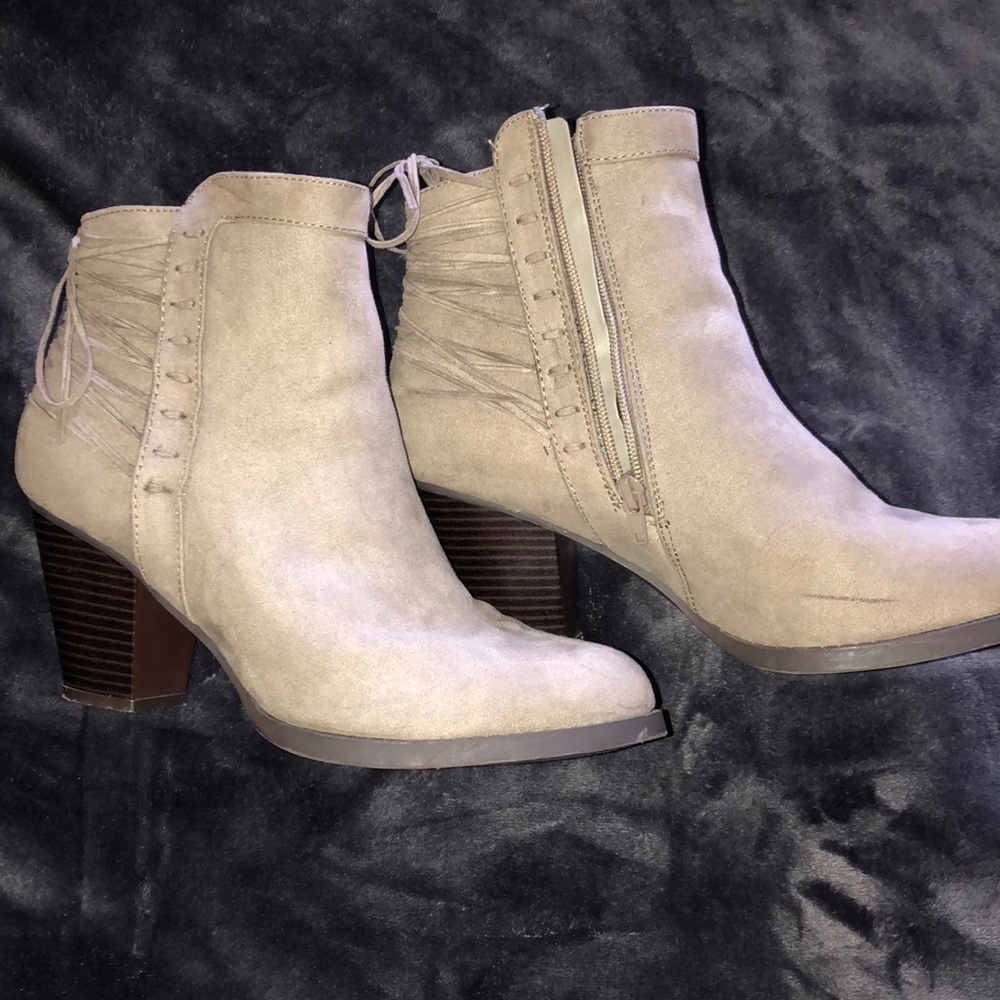 9.5 Suede Booties
